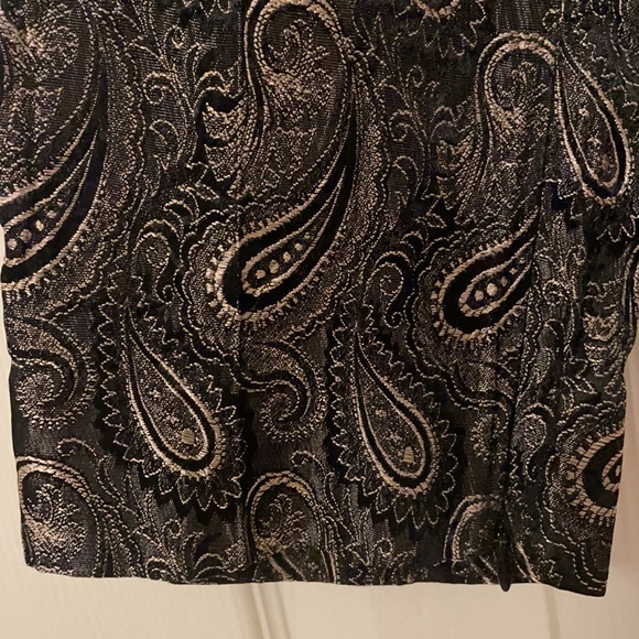 HUGO BUSCATI Collection PANT SLACKS Paisley Capri - Picture 5 of 14